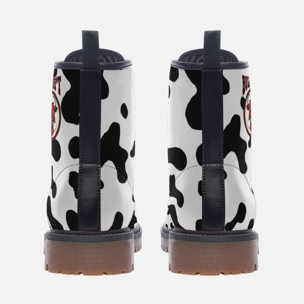 Cow Pattern BS Casual Leather boots MT