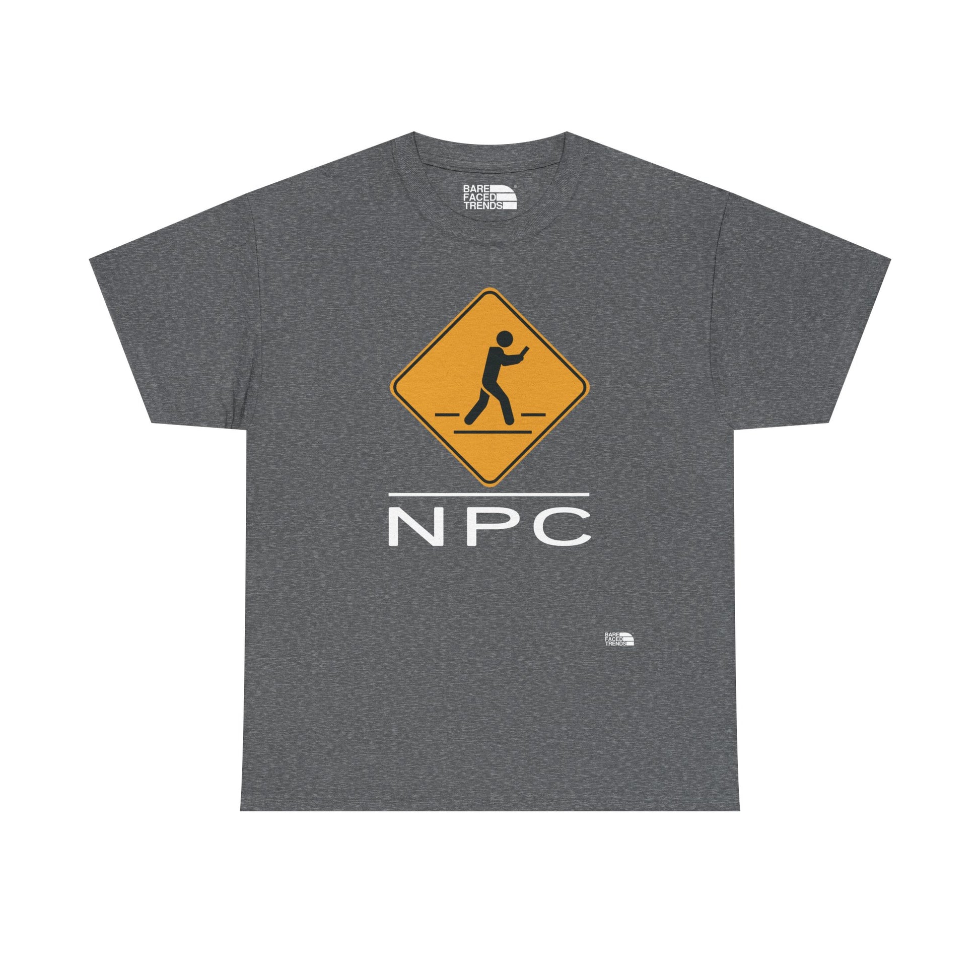 NPC Warning Sign Downunder - Unisex Tee - T-Shirt