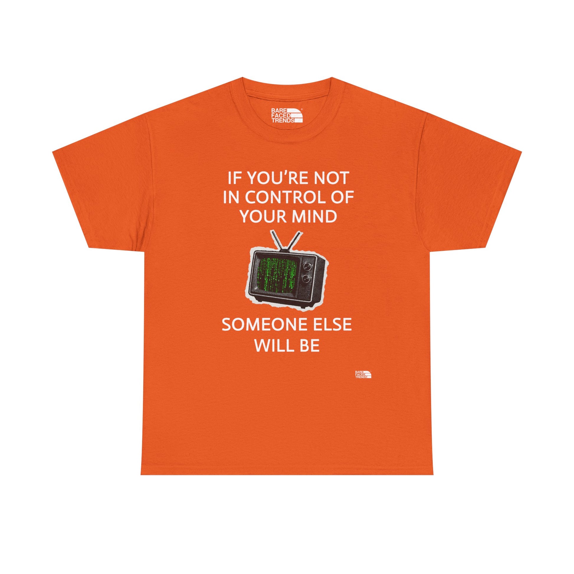 In Control Of Your Mind - Unisex Cotton Tee, Statement Graphic T-Shirt, Casual Wear, Gift for Him or Her, Street Style Apparel