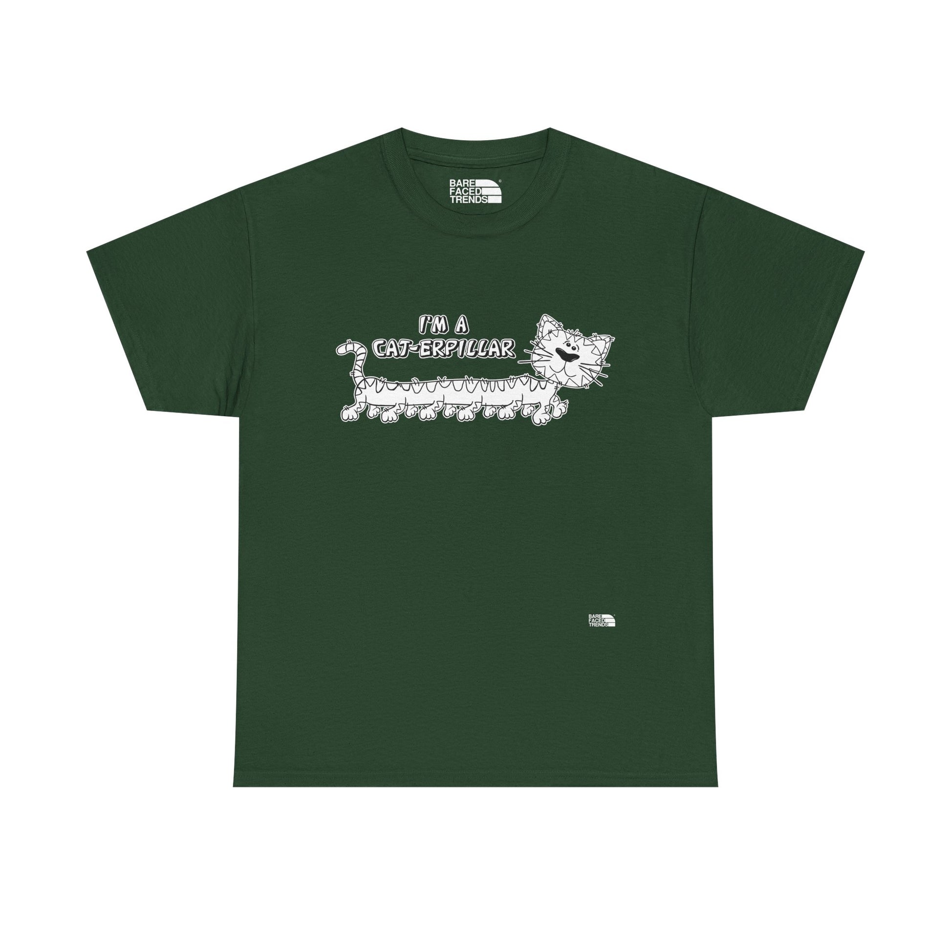 I am a Cat-erpillar Unisex Cotton Tee, Funny Graphic T-Shirt, Casual Wear, Gift for Him or Her, Street Style Apparel