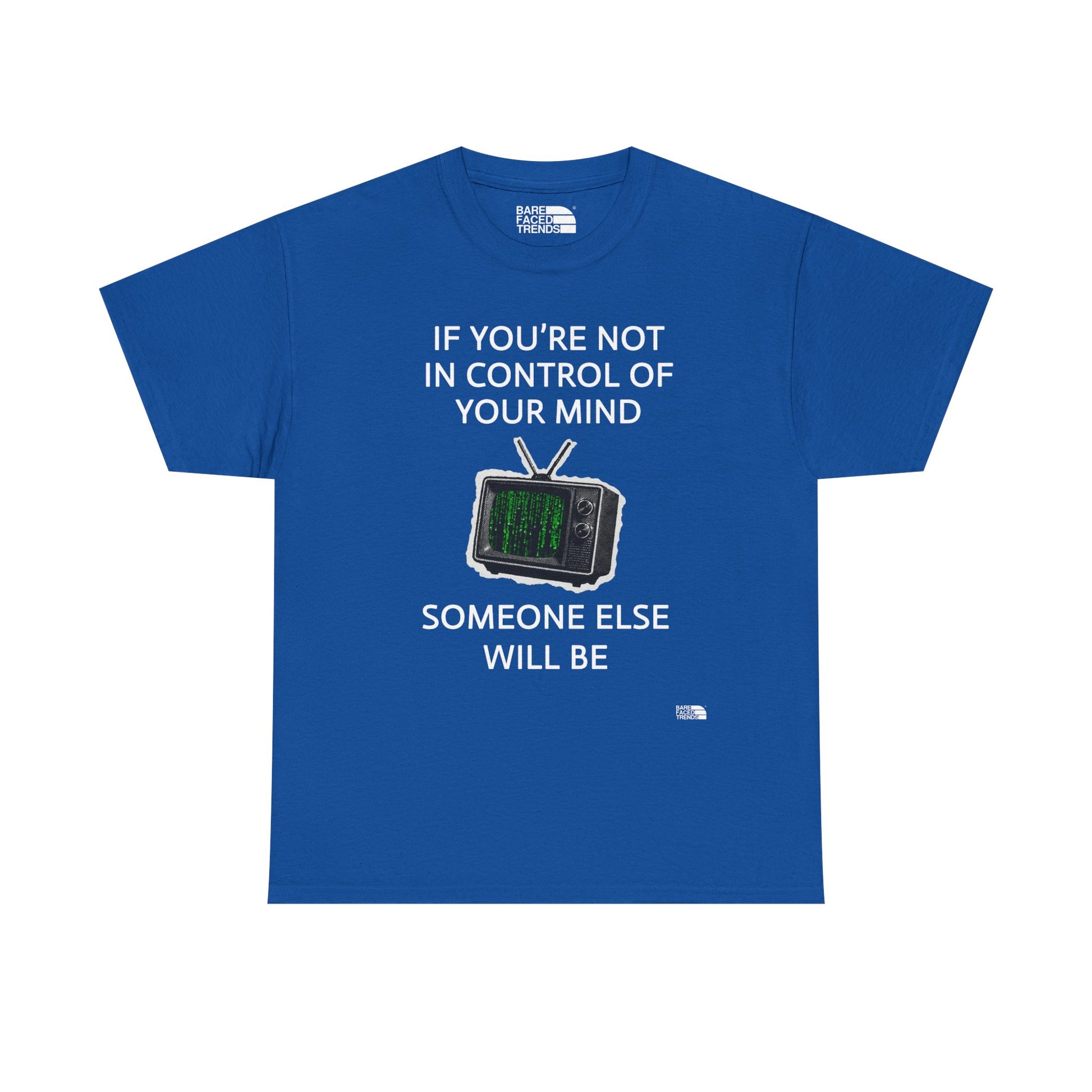 In Control Of Your Mind - Unisex Cotton Tee, Statement Graphic T-Shirt, Casual Wear, Gift for Him or Her, Street Style Apparel