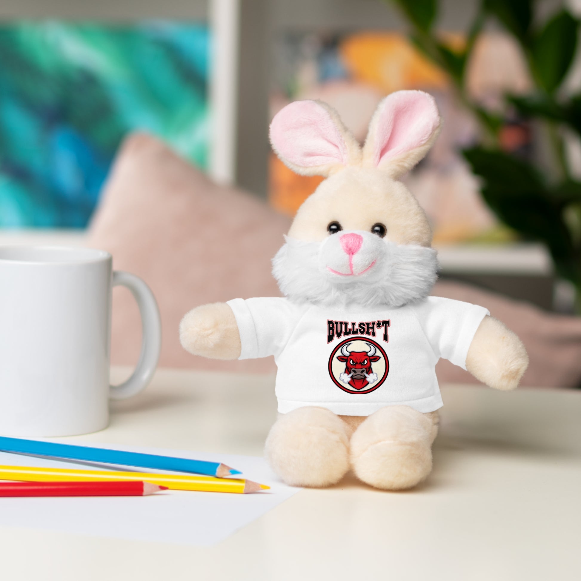 Not so cute & Not for Kids BS Plush Toy Gift, Stuffed Animals, Birthday Present, Fun Collectible Teddy Bear