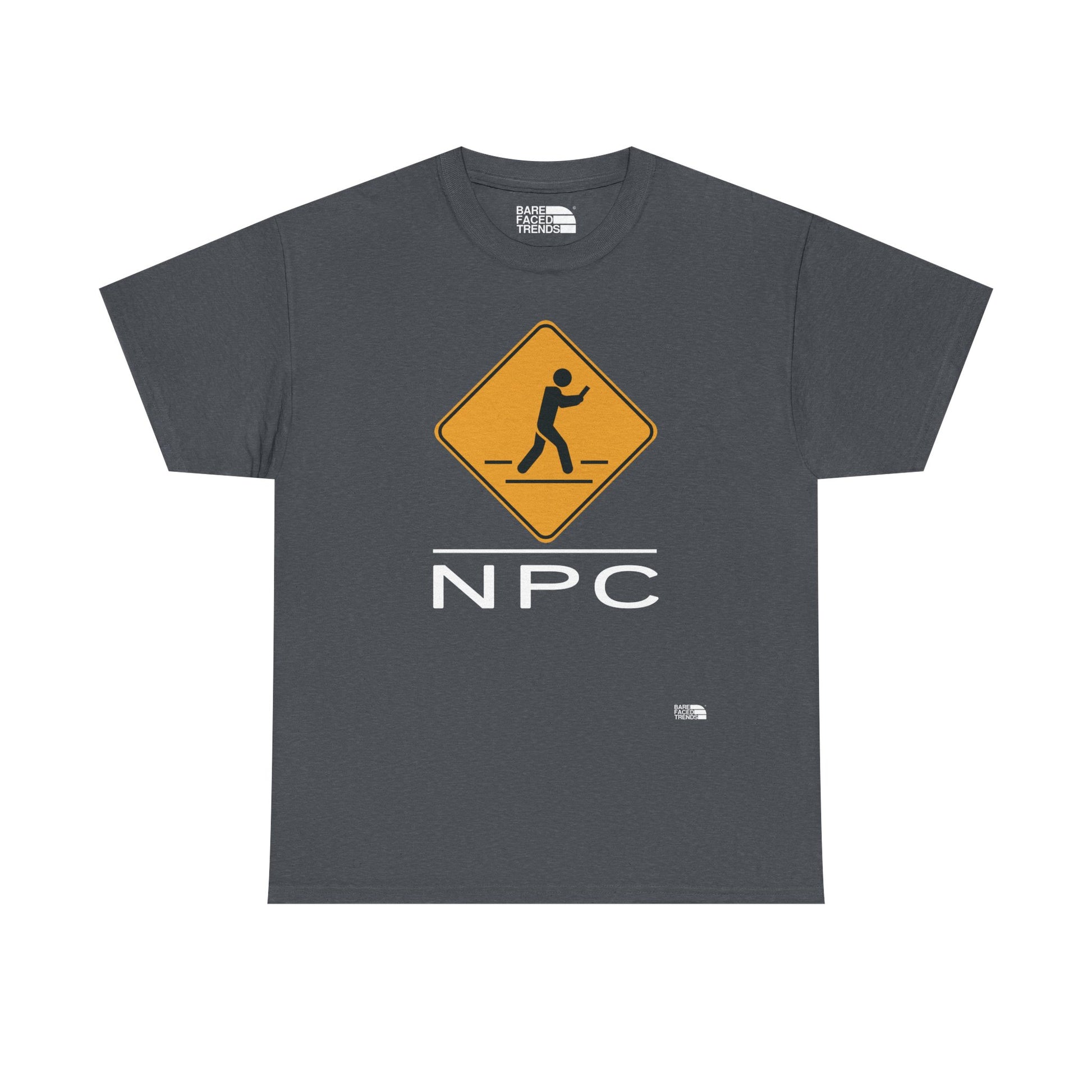 NPC Warning Sign Downunder - Unisex Tee - T-Shirt