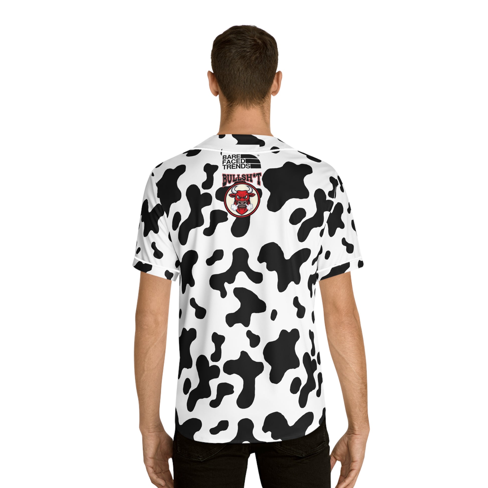 Men's BS Baseball Jersey, Fun Sports Top, Casual Wear, Gift for Him, Trendy Statement Piece, Unique Fan Apparel
