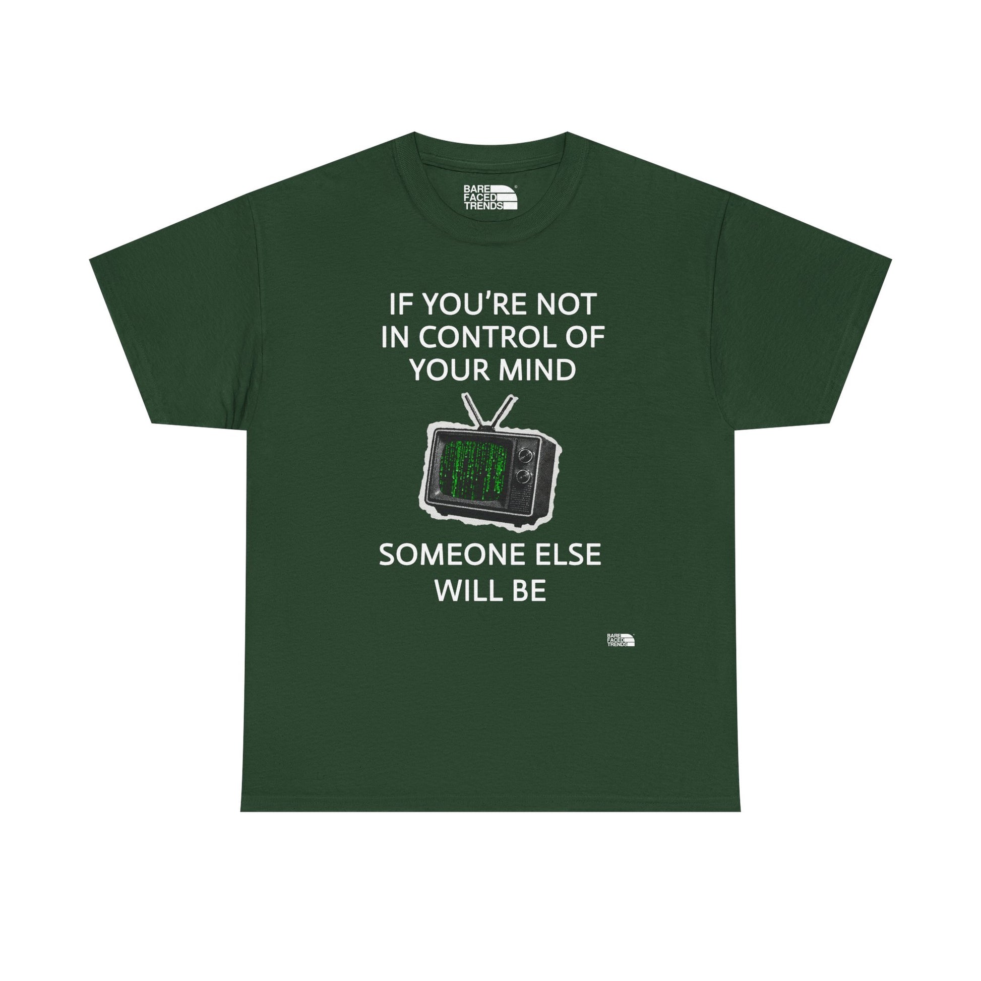 In Control Of Your Mind - Unisex Cotton Tee, Statement Graphic T-Shirt, Casual Wear, Gift for Him or Her, Street Style Apparel