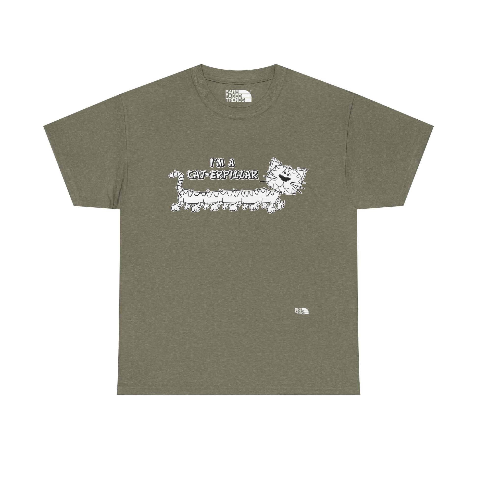 I am a Cat-erpillar Unisex Cotton Tee, Funny Graphic T-Shirt, Casual Wear, Gift for Him or Her, Street Style Apparel
