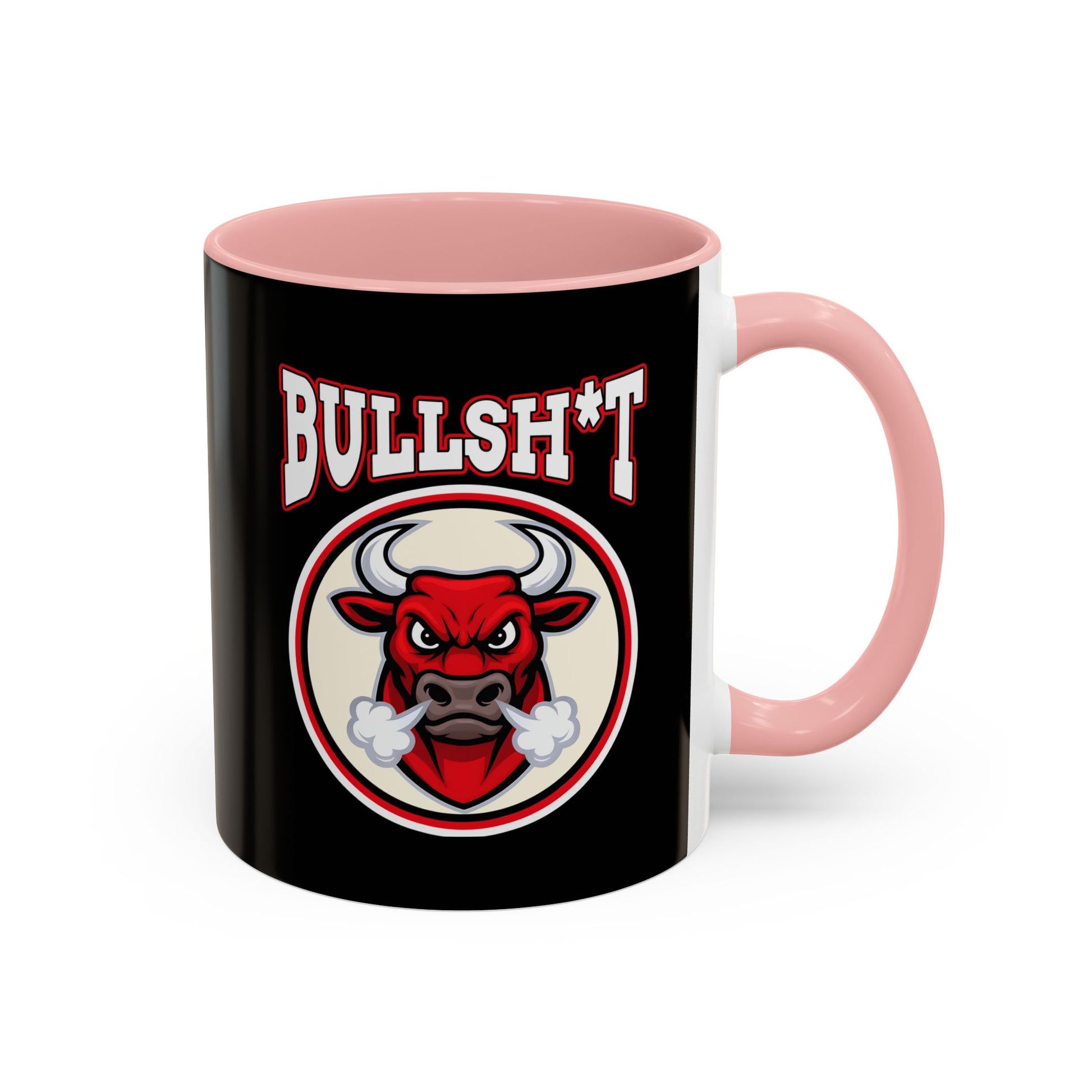 Funny Accent Coffee Mug, Humorous Gift for Cow Lovers, Bull Design Mug, Unique Coffee Cup for Birthdays, Trendy Animal Decor