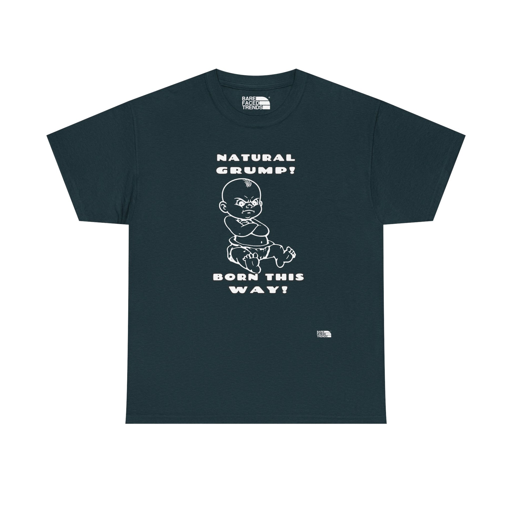 Naturally Grumpy Unisex Cotton Tee, Funny Graphic T-Shirt, Casual Wear, Gift for Him or Her, Street Style Apparel