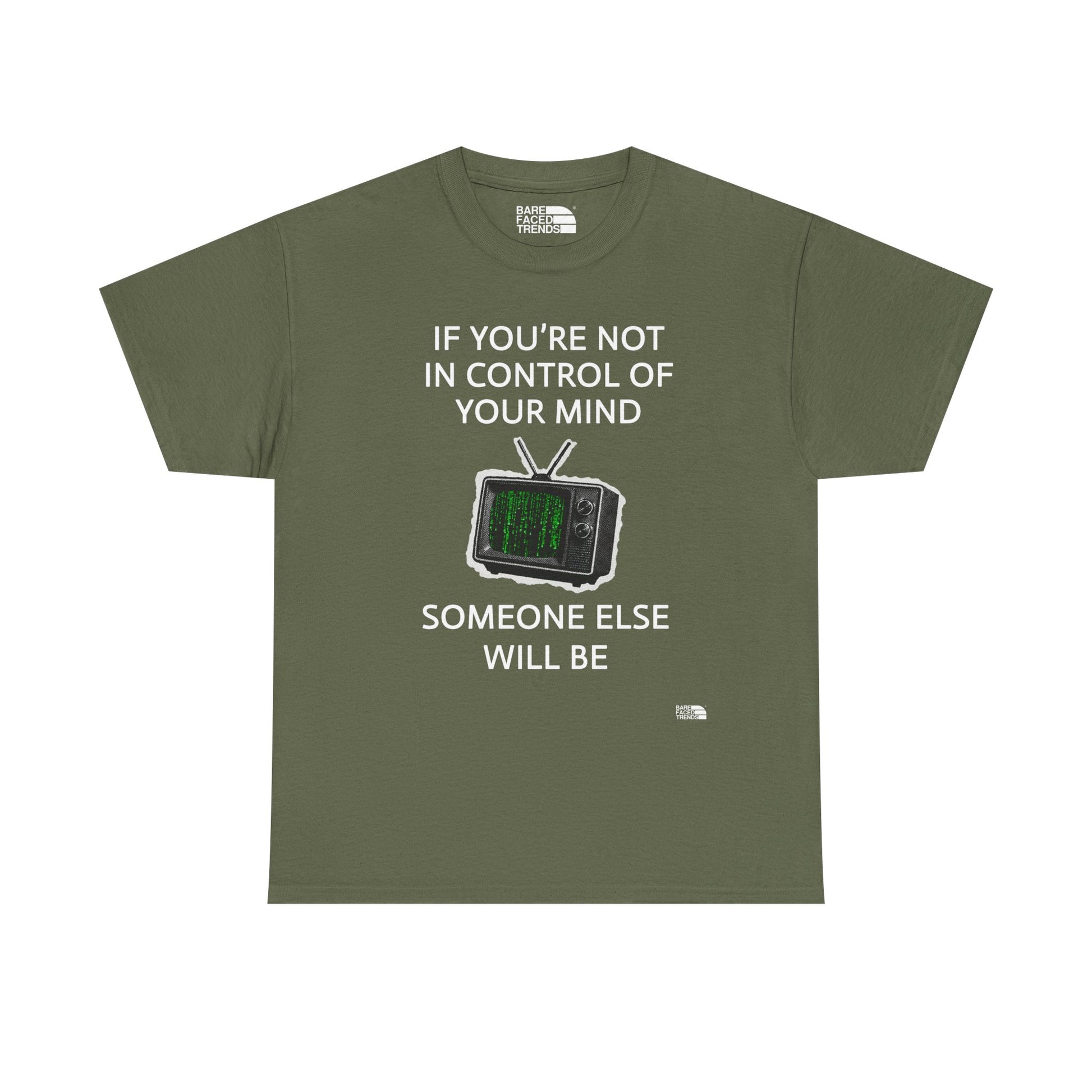 In Control Of Your Mind - Unisex Cotton Tee, Statement Graphic T-Shirt, Casual Wear, Gift for Him or Her, Street Style Apparel