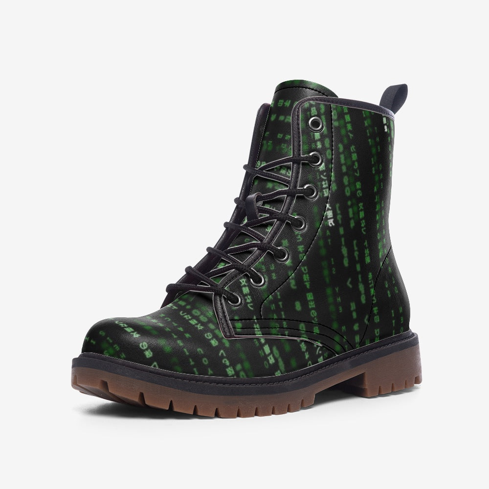 Code Rain Casual Leather Lightweight boots MT