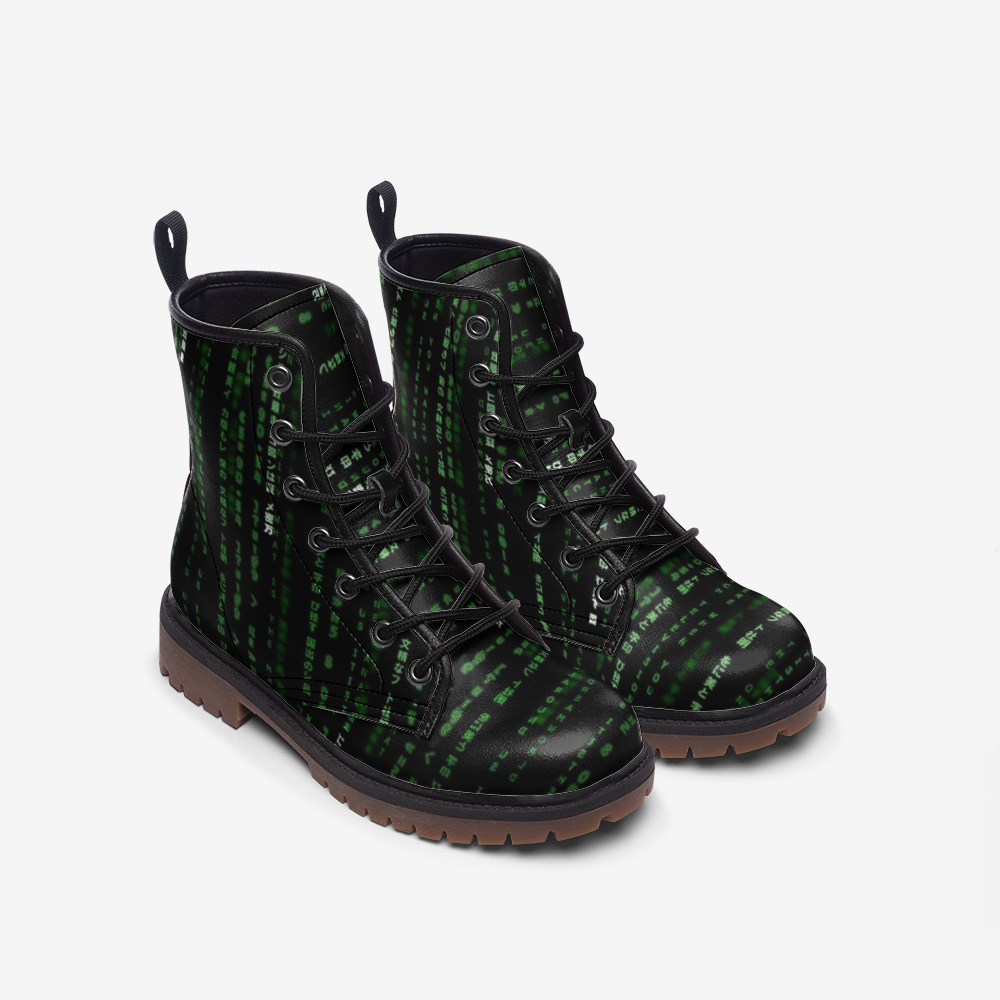 Code Rain Casual Leather Lightweight boots MT