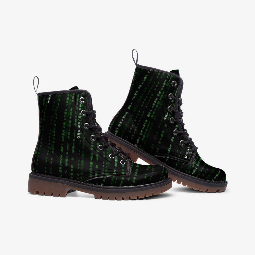 Code Rain Casual Leather Lightweight boots MT