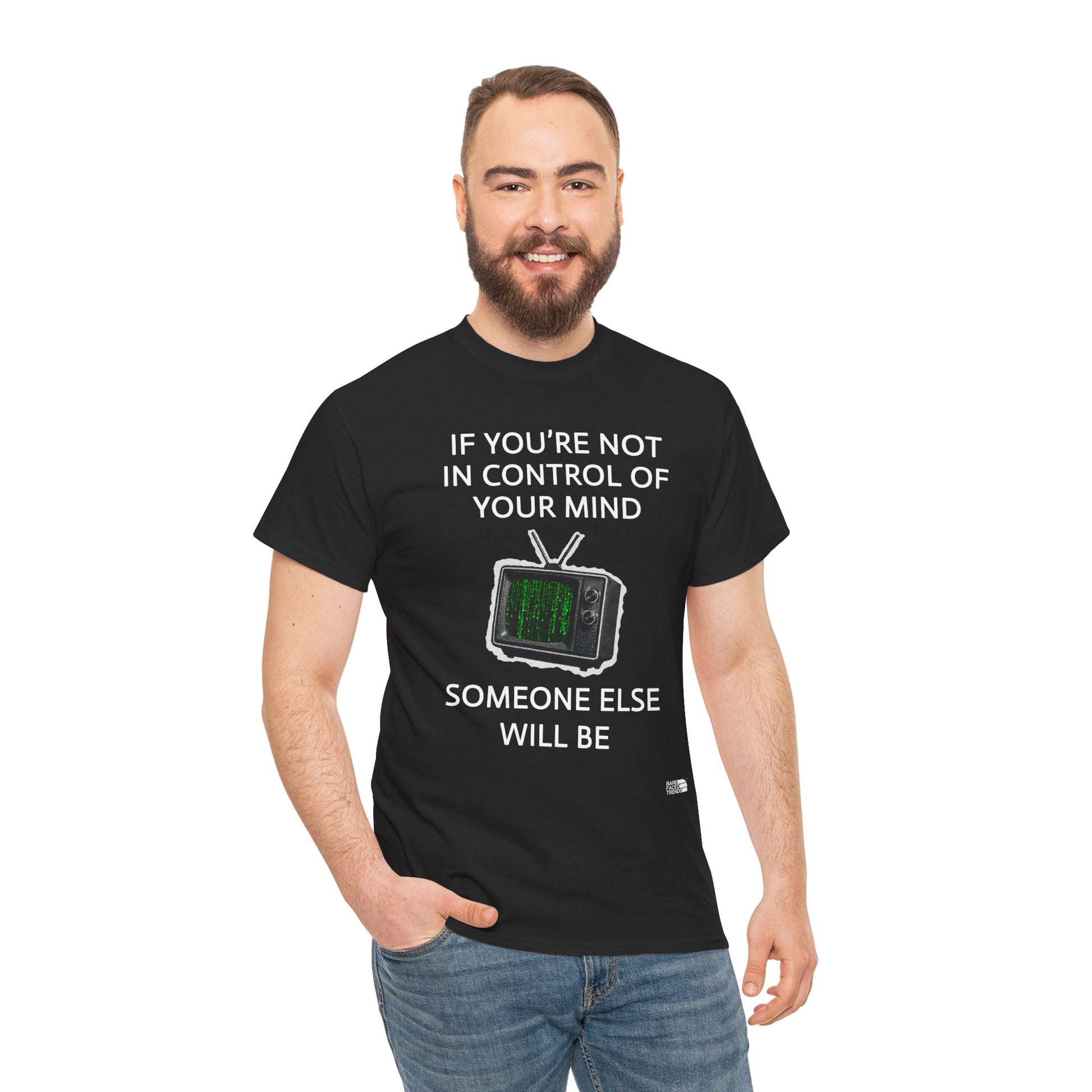 In Control Of Your Mind - Unisex Cotton Tee, Statement Graphic T-Shirt, Casual Wear, Gift for Him or Her, Street Style Apparel