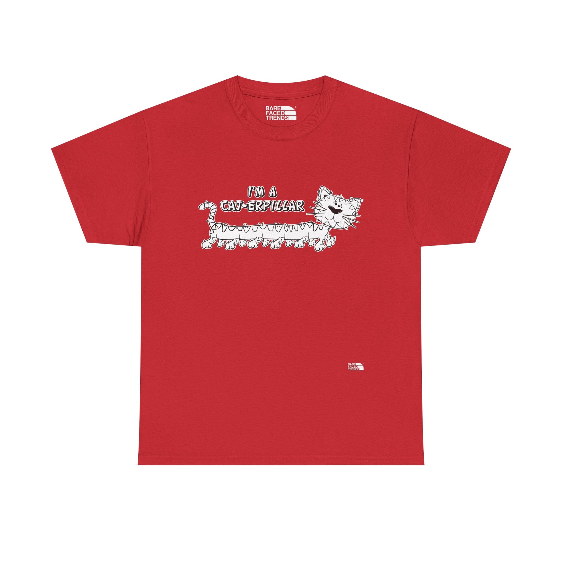 I am a Cat-erpillar Unisex Cotton Tee, Funny Graphic T-Shirt, Casual Wear, Gift for Him or Her, Street Style Apparel