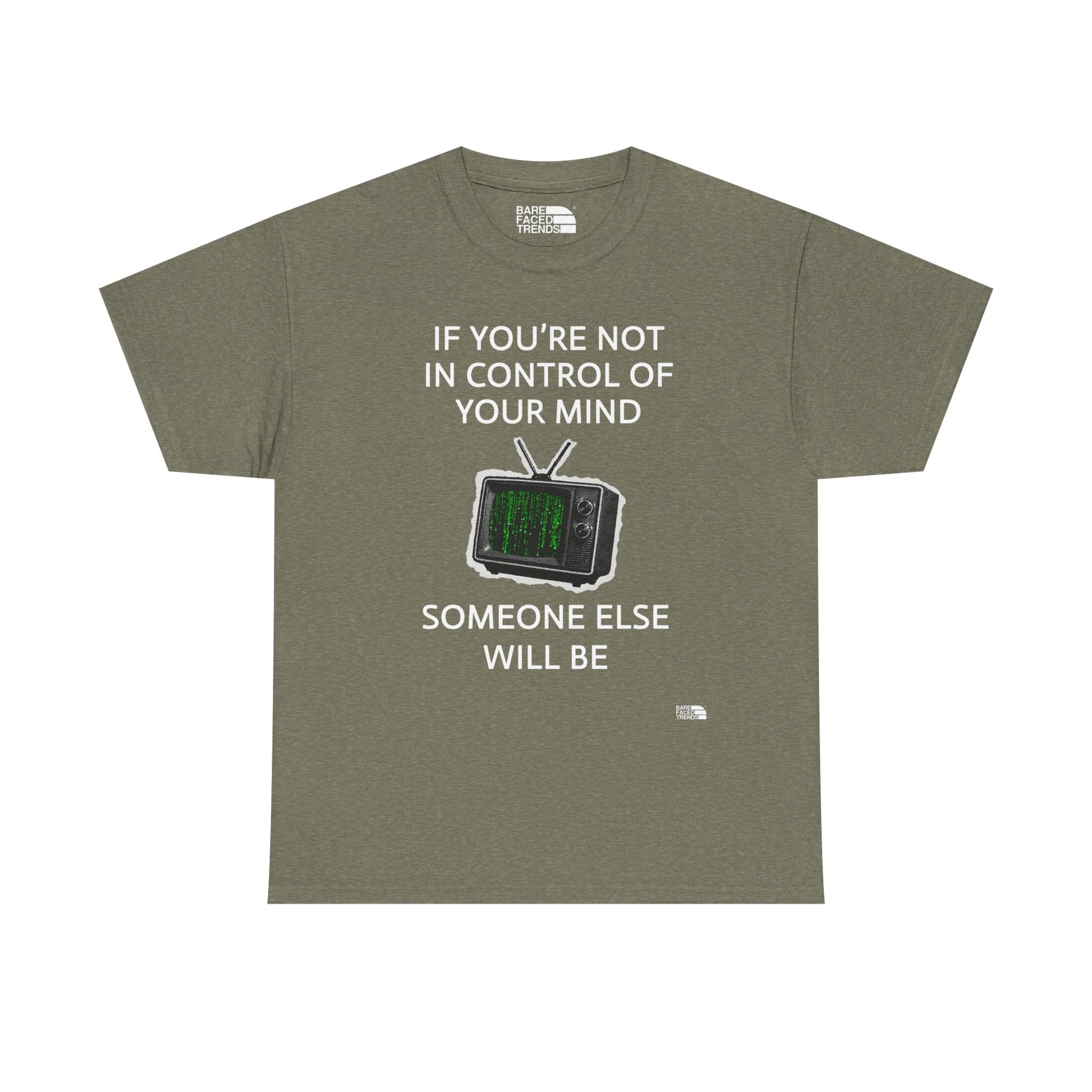 In Control Of Your Mind - Unisex Cotton Tee, Statement Graphic T-Shirt, Casual Wear, Gift for Him or Her, Street Style Apparel