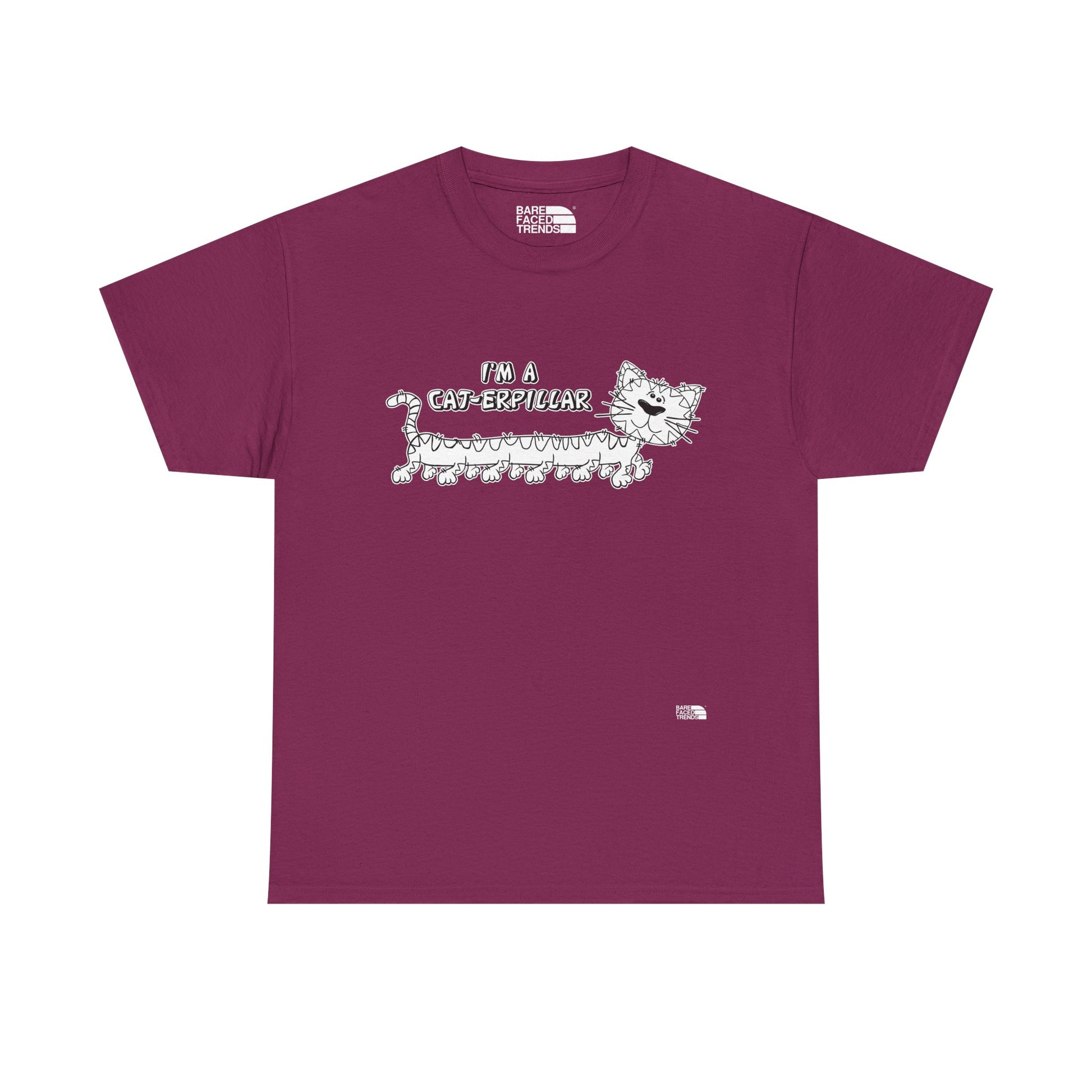 I am a Cat-erpillar Unisex Cotton Tee, Funny Graphic T-Shirt, Casual Wear, Gift for Him or Her, Street Style Apparel