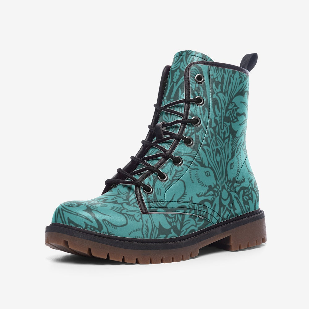 Vintage Pattern Design Casual Leather Lightweight boots MT
