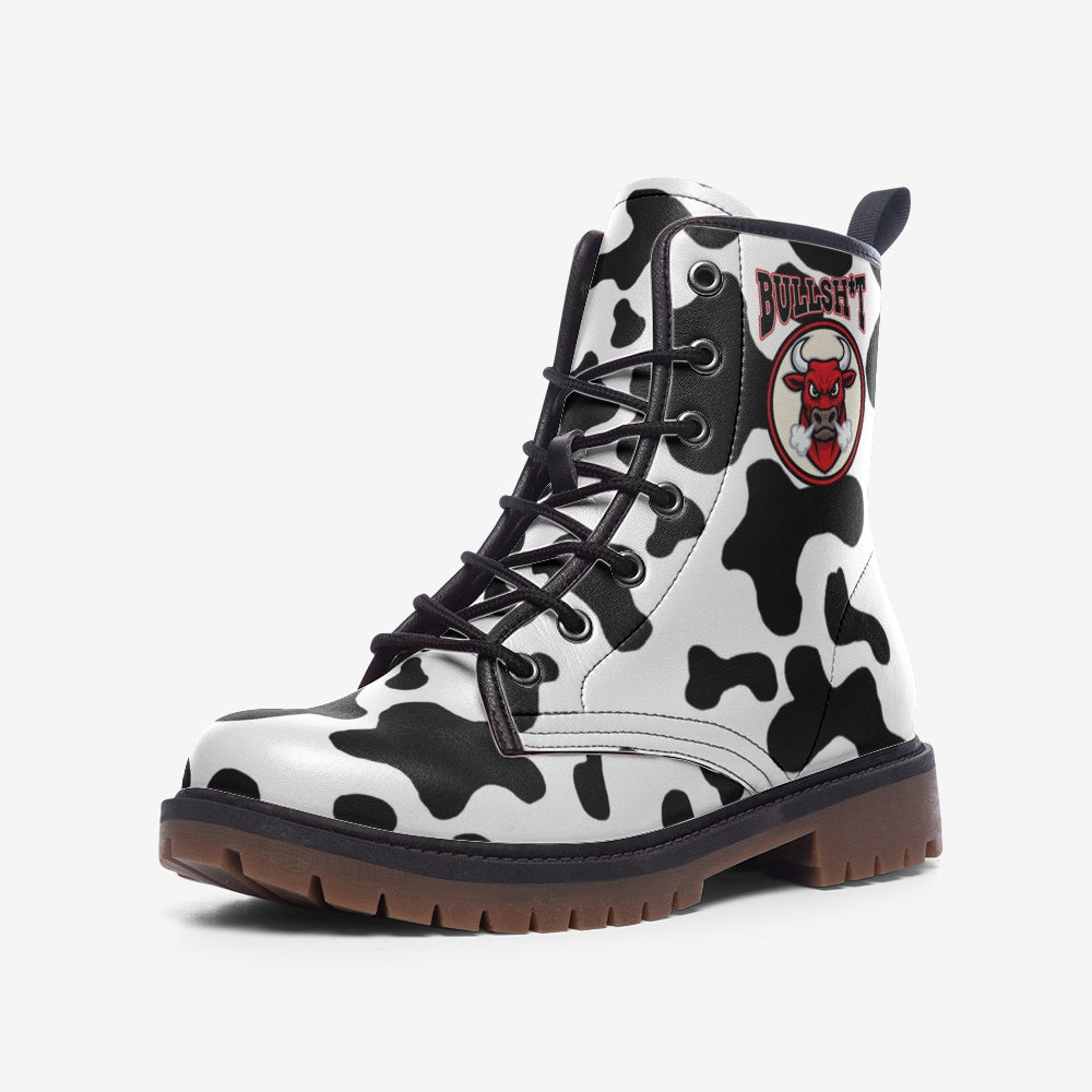 Cow Pattern BS Casual Leather boots MT
