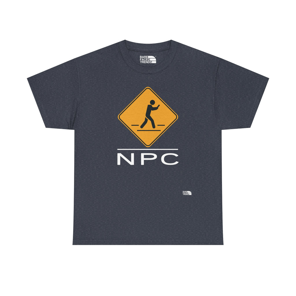 NPC Warning Sign Downunder - Unisex Tee - T-Shirt