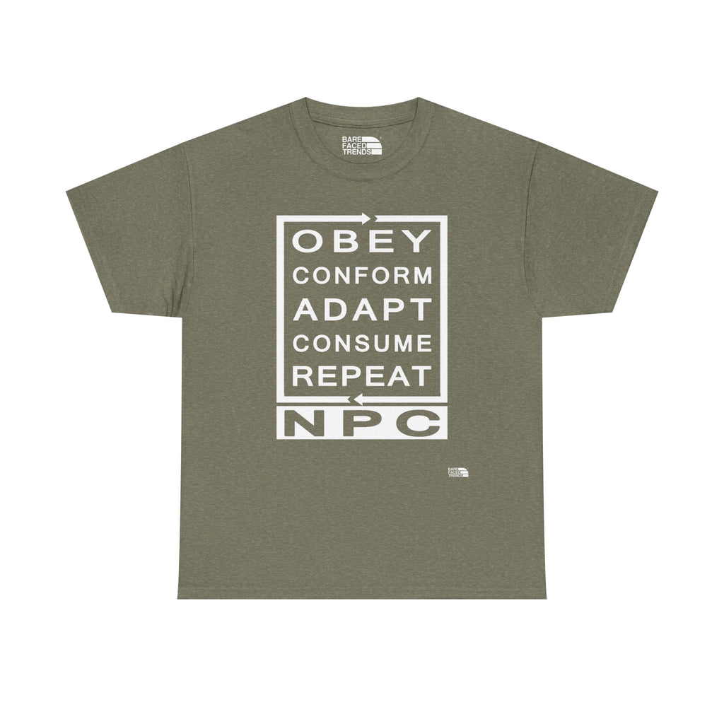Graphic Tee Obey Conform Adapt Consume Repeat Unisex Shirt