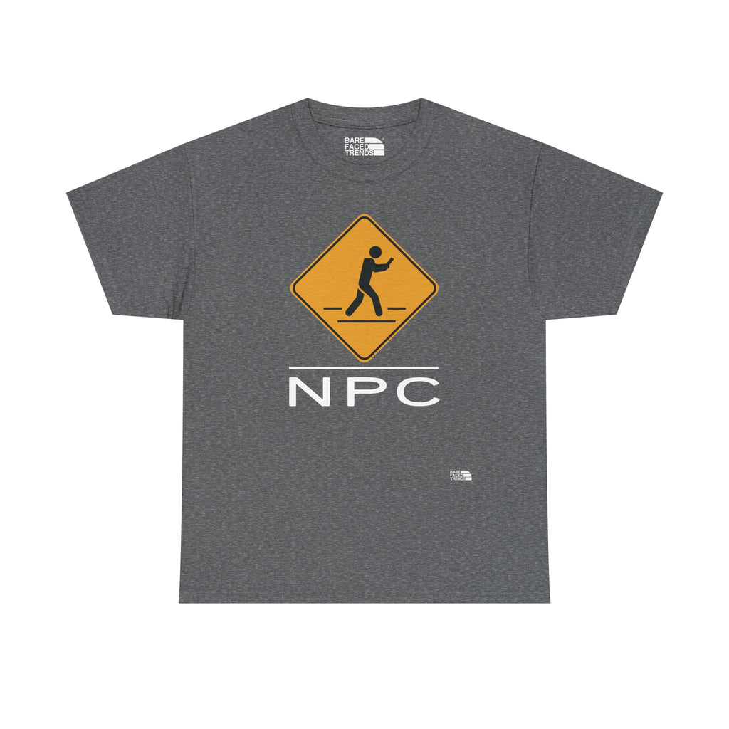 NPC Warning Sign Downunder - Unisex Tee - T-Shirt