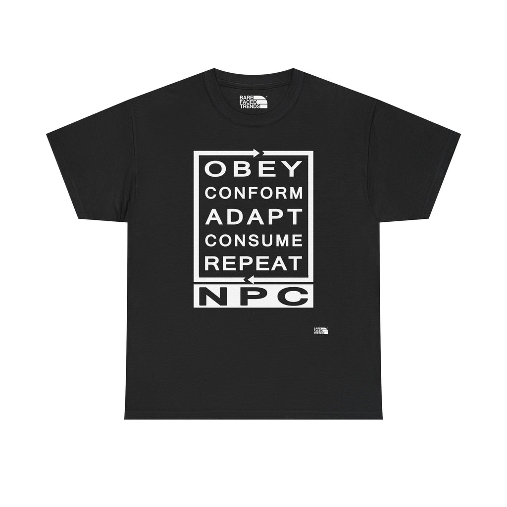 Graphic Tee Obey Conform Adapt Consume Repeat Unisex Shirt