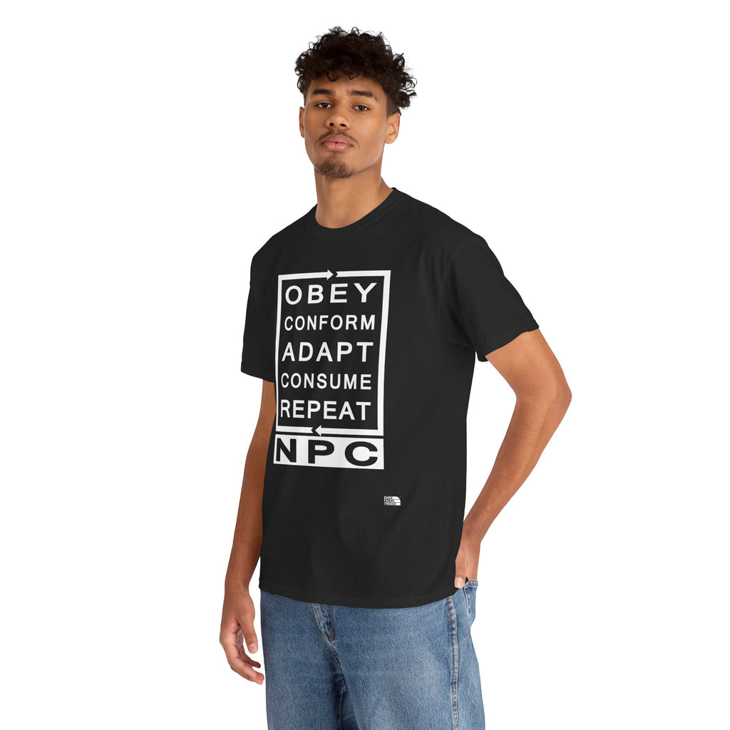 Graphic Tee Obey Conform Adapt Consume Repeat Unisex Shirt