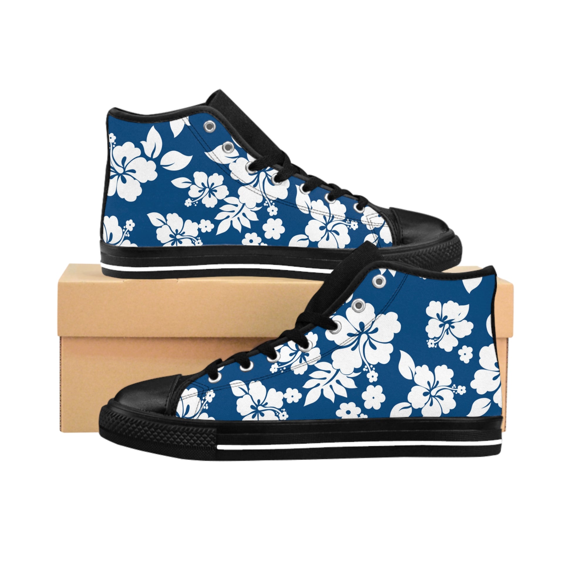 Flower High-top Sneakers