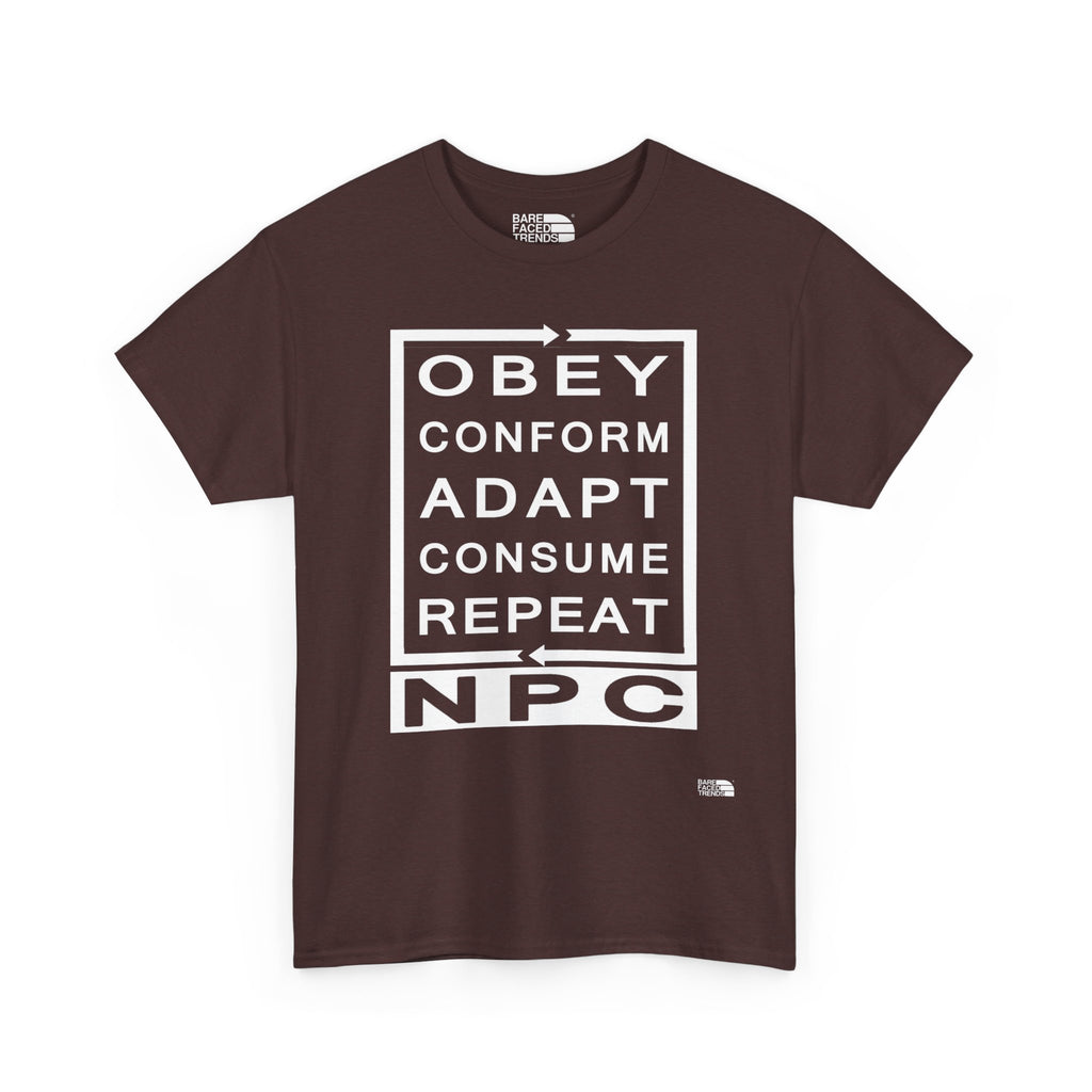 Graphic Tee Obey Conform Adapt Consume Repeat Unisex Shirt