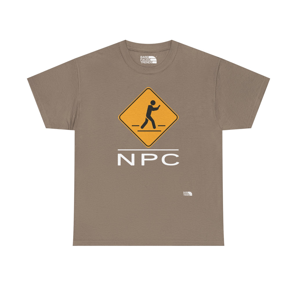 NPC Warning Sign Downunder - Unisex Tee - T-Shirt
