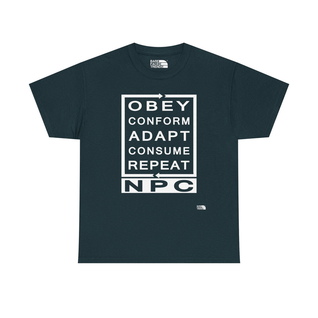 Graphic Tee Obey Conform Adapt Consume Repeat Unisex Shirt