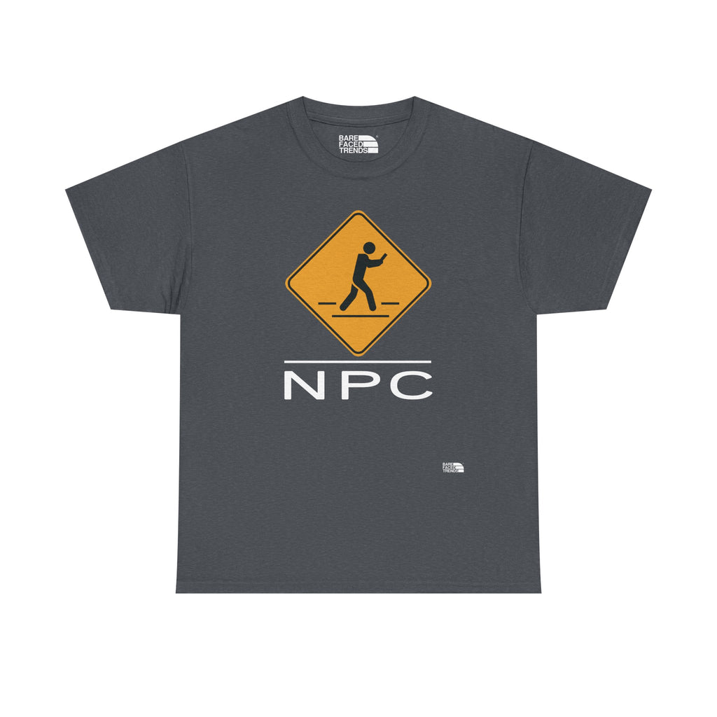 NPC Warning Sign Downunder - Unisex Tee - T-Shirt