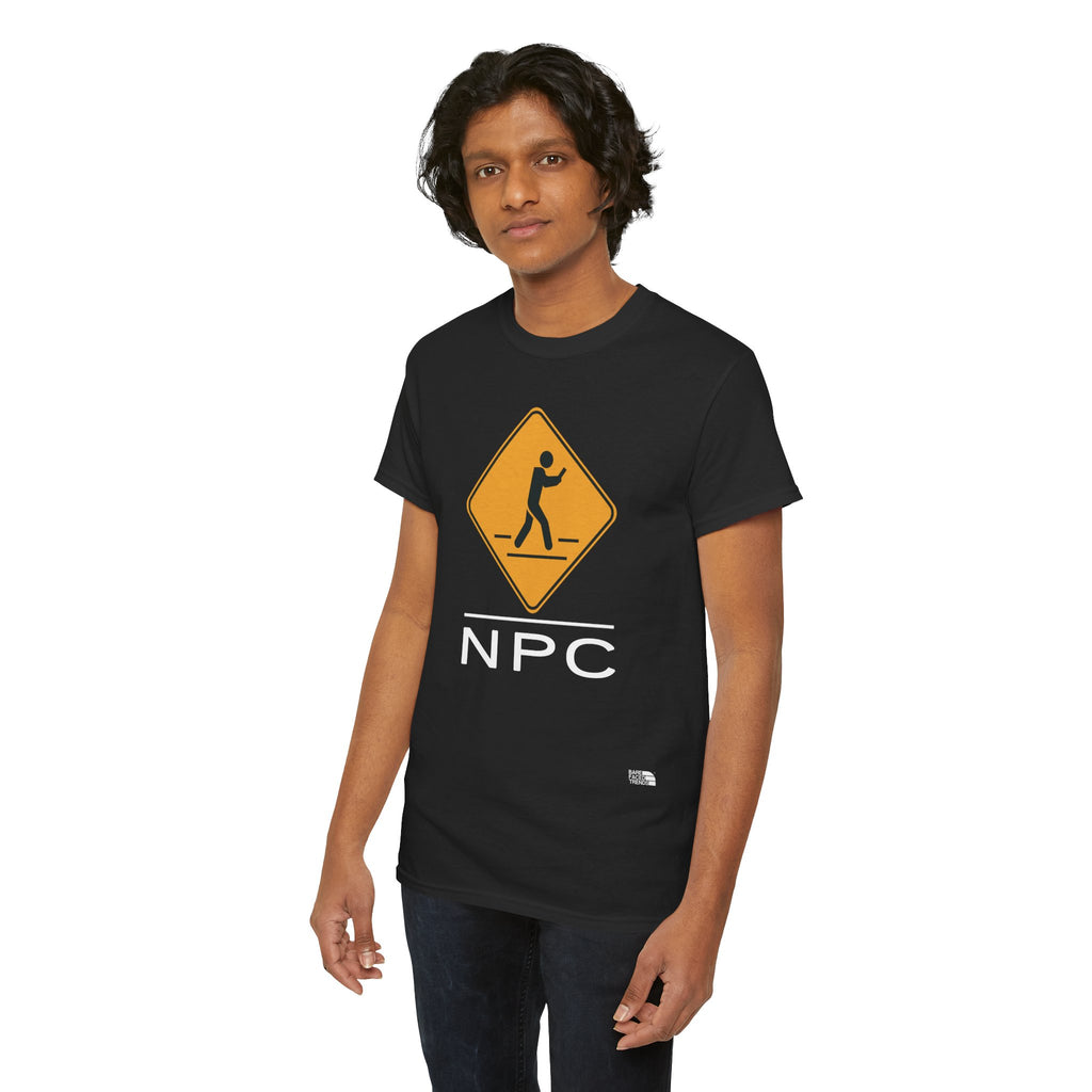 NPC Warning Sign Downunder - Unisex Tee - T-Shirt