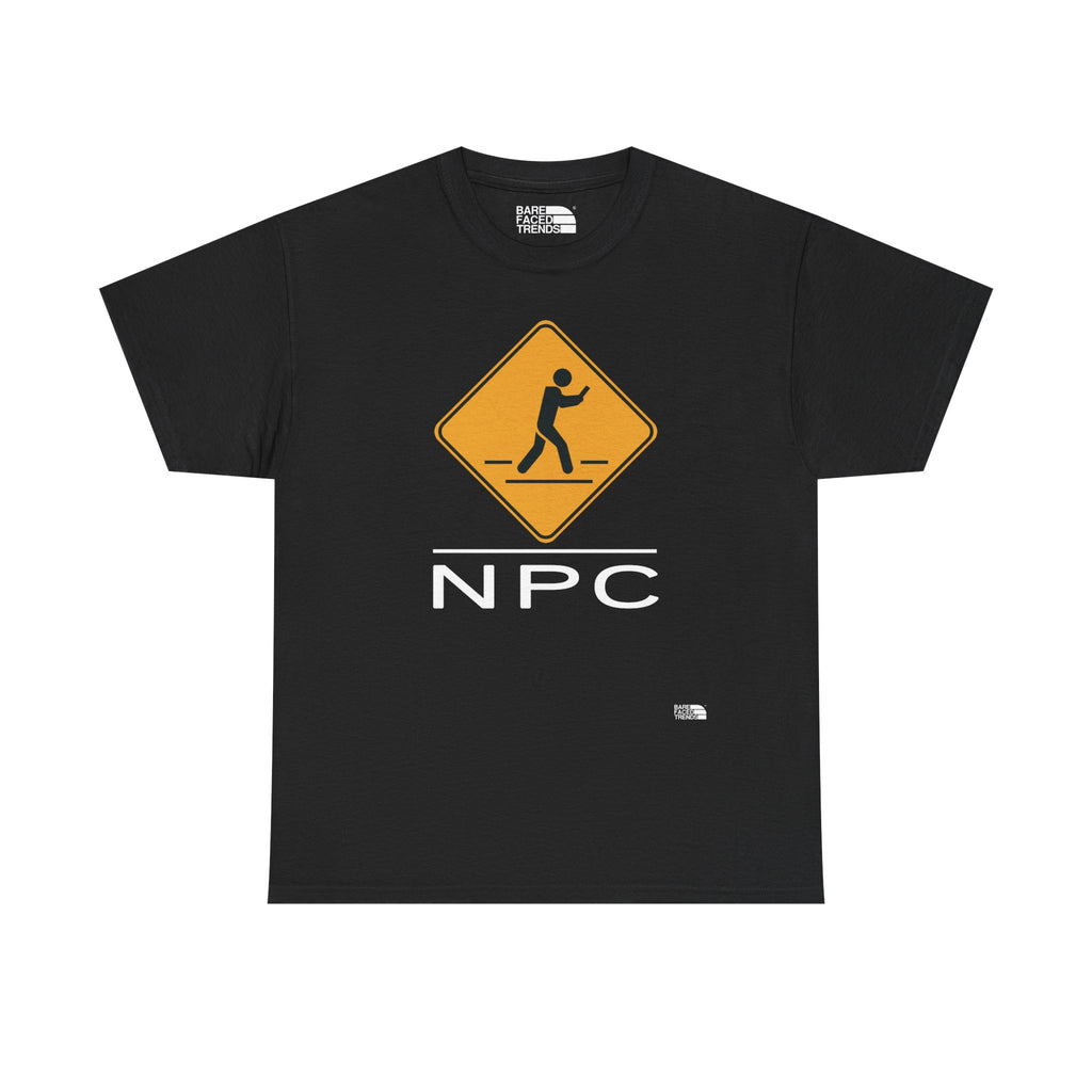 NPC Warning Sign Downunder - Unisex Tee - T-Shirt