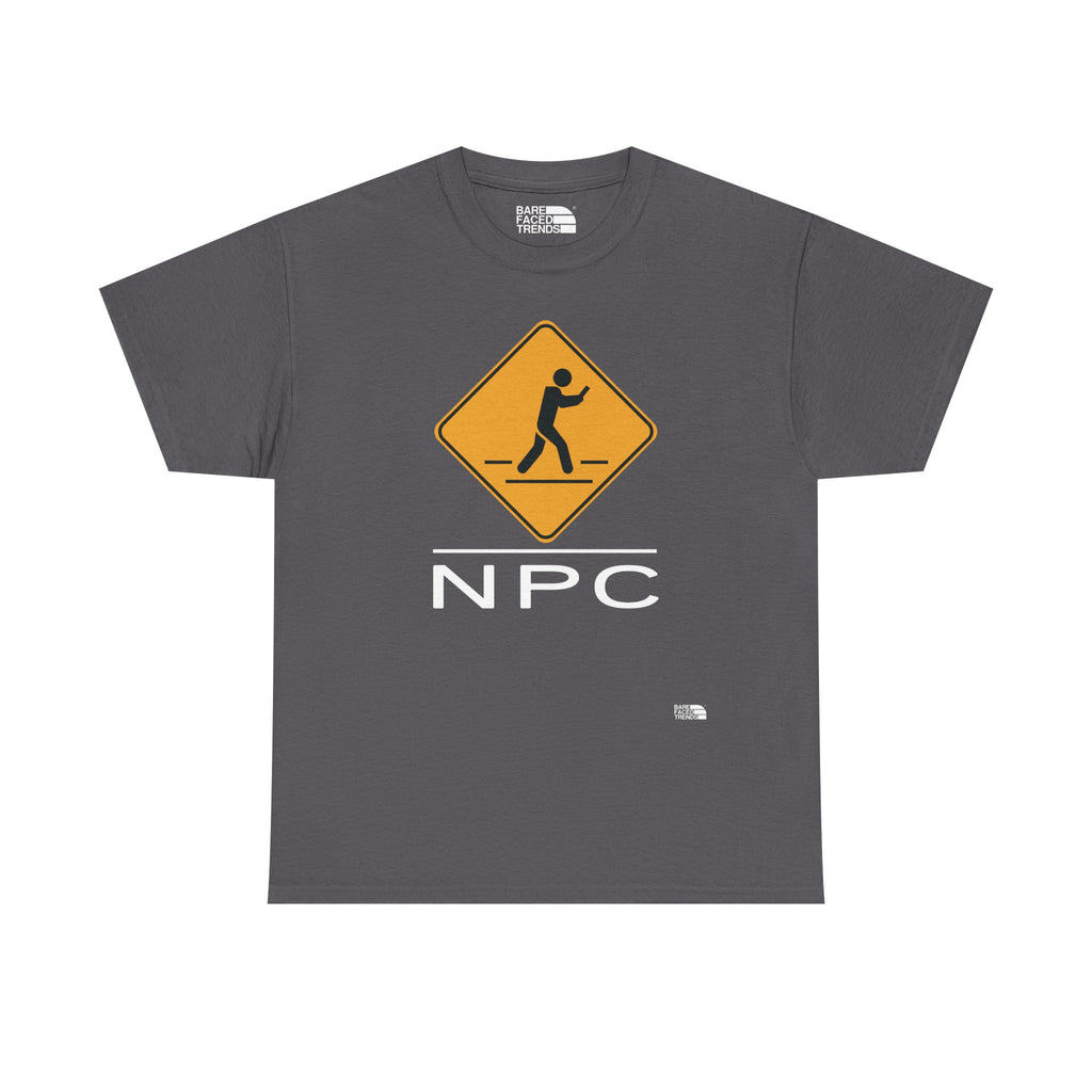 NPC Warning Sign Downunder - Unisex Tee - T-Shirt