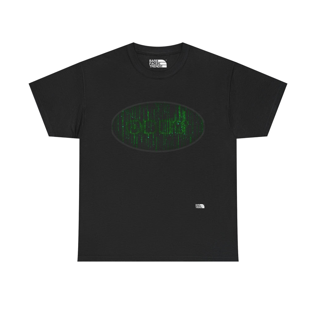 T-Shirt "OBEY" Matrix Code Rain Style