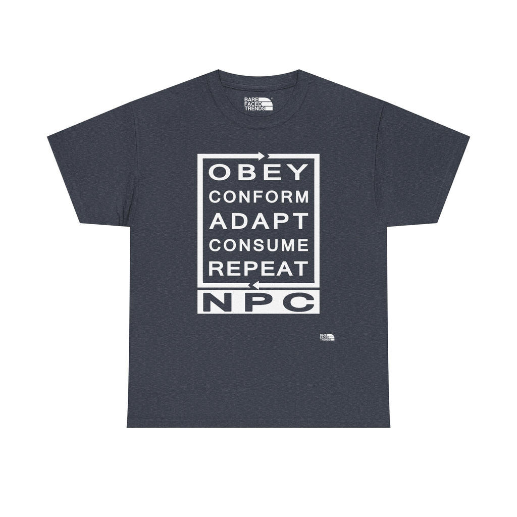 Graphic Tee Obey Conform Adapt Consume Repeat Unisex Shirt