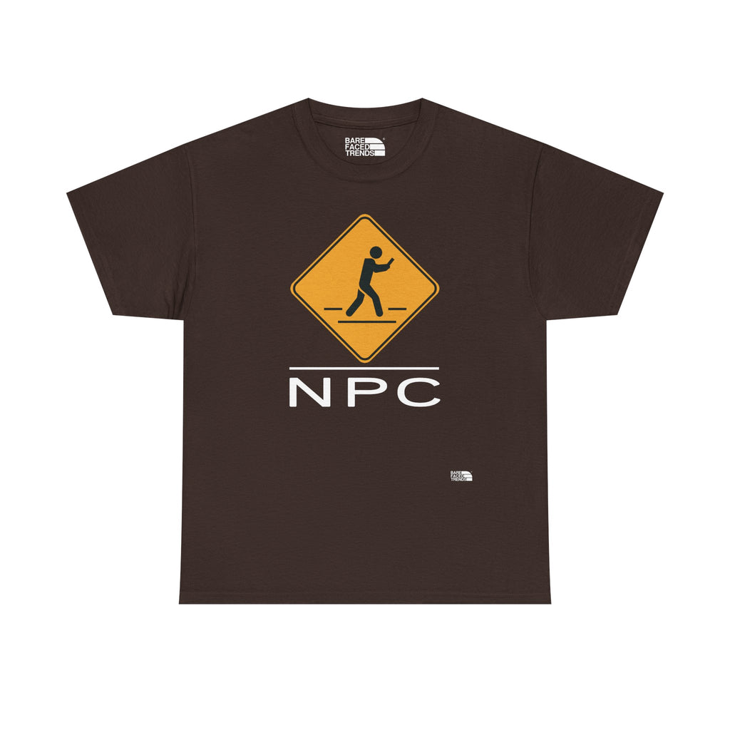 NPC Warning Sign Downunder - Unisex Tee - T-Shirt
