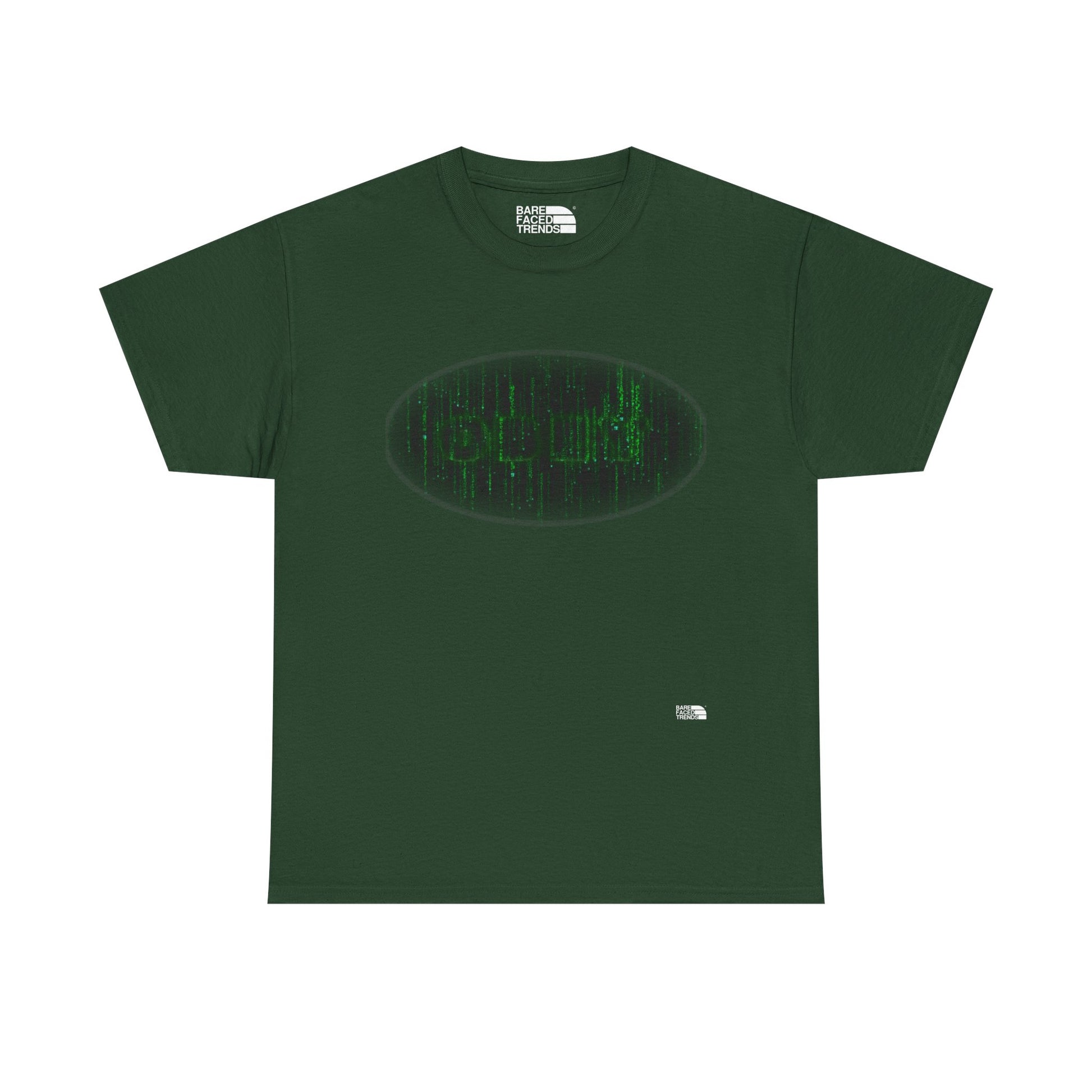 T-Shirt "OBEY" Matrix Code Rain Style
