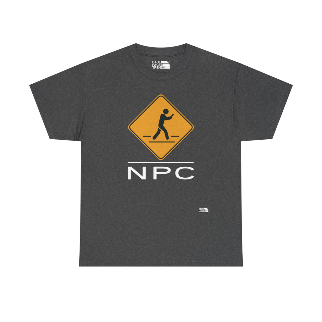 NPC Warning Sign Downunder - Unisex Tee - T-Shirt