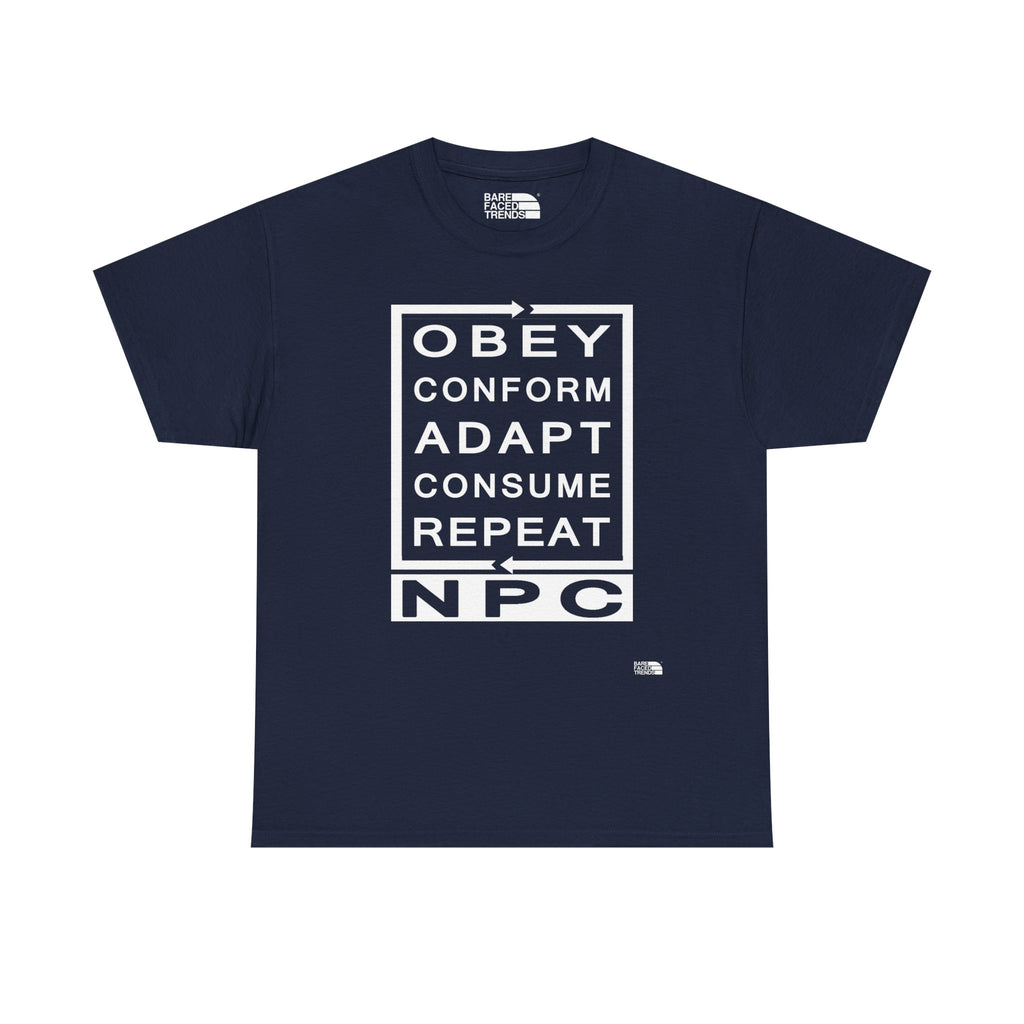 Graphic Tee Obey Conform Adapt Consume Repeat Unisex Shirt
