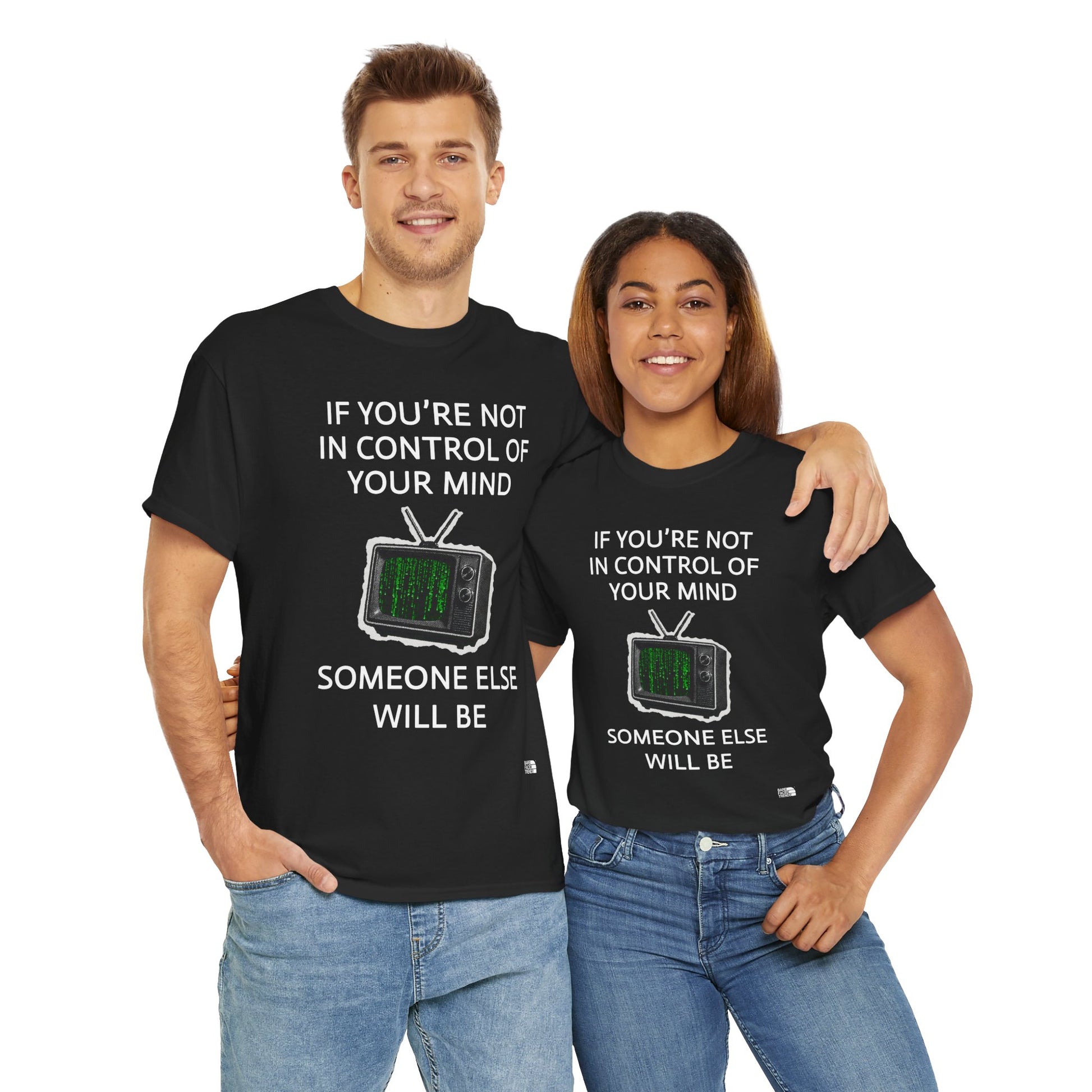 In Control Of Your Mind - Unisex Cotton Tee, Statement Graphic T-Shirt, Casual Wear, Gift for Him or Her, Street Style Apparel