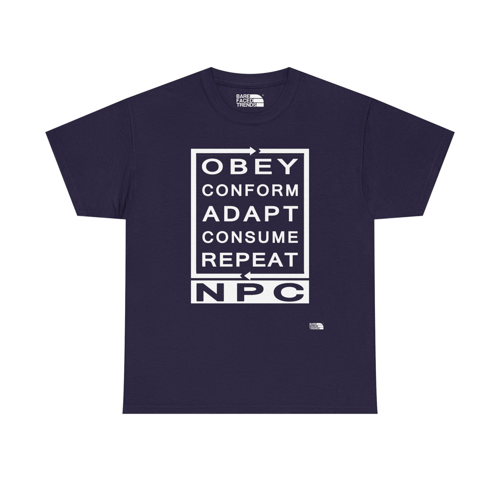 Graphic Tee Obey Conform Adapt Consume Repeat Unisex Shirt