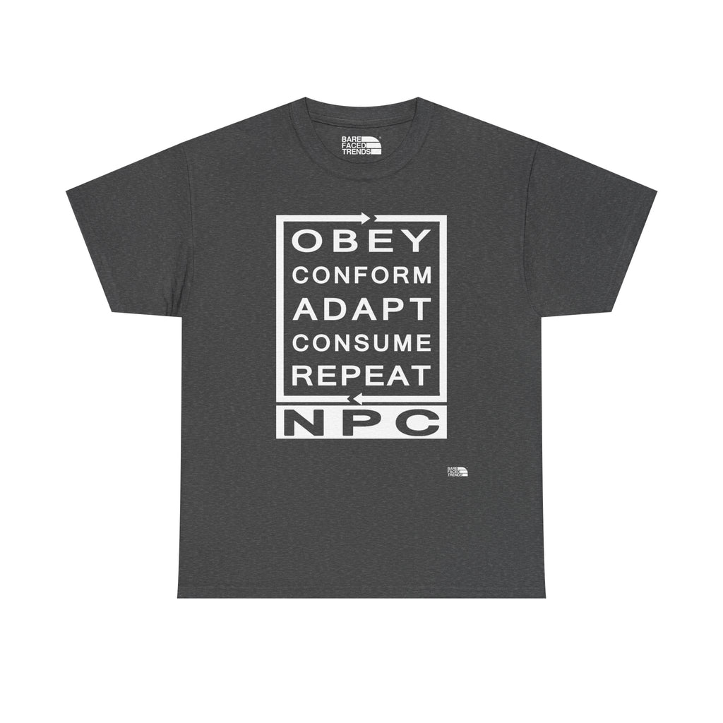 Graphic Tee Obey Conform Adapt Consume Repeat Unisex Shirt