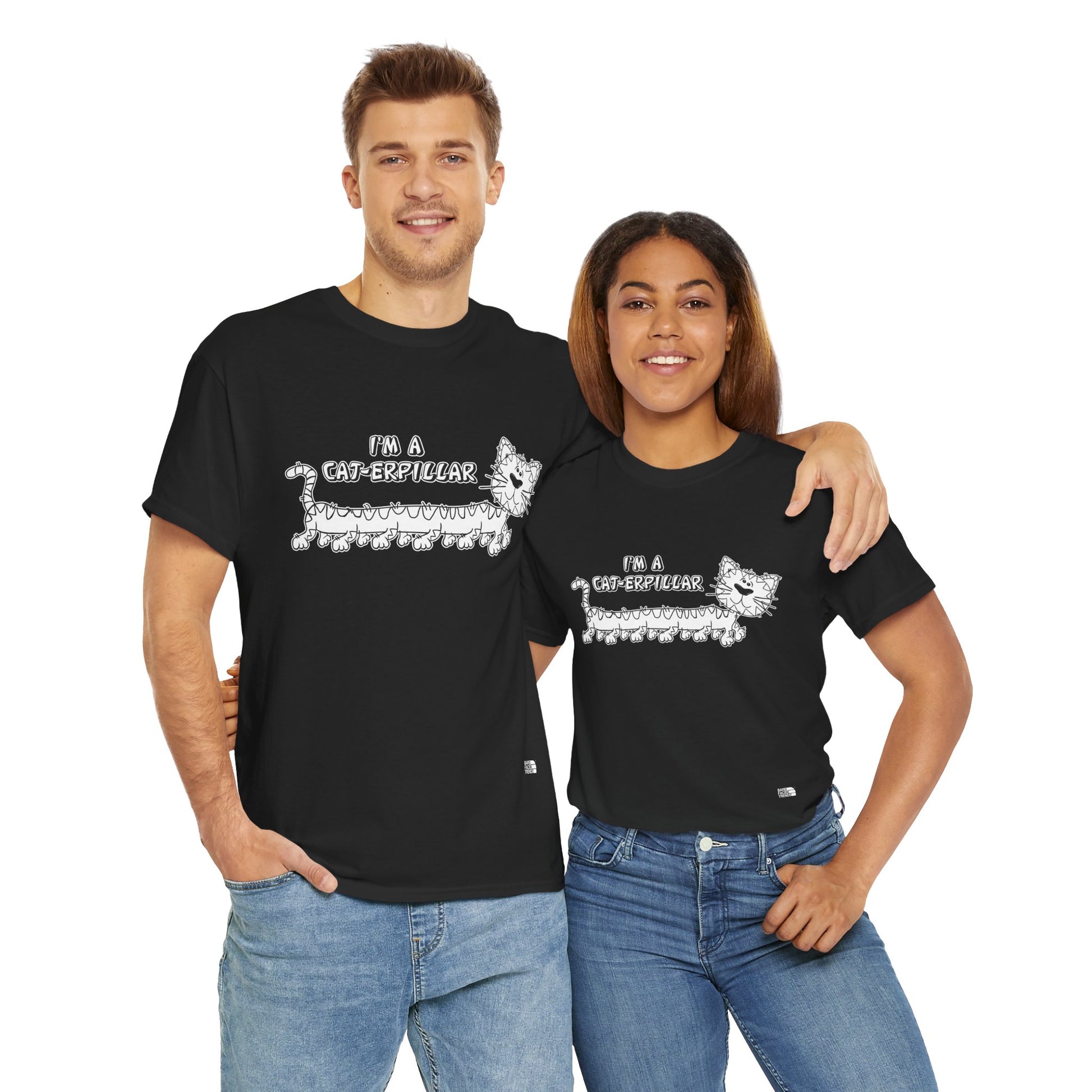 I am a Cat-erpillar Unisex Cotton Tee, Funny Graphic T-Shirt, Casual Wear, Gift for Him or Her, Street Style Apparel