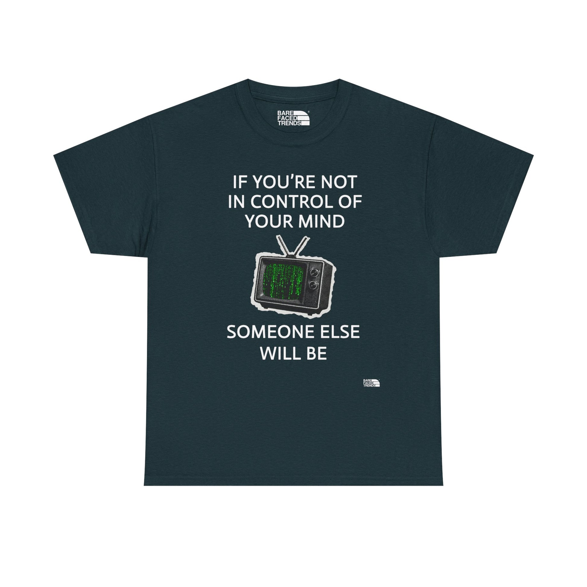 In Control Of Your Mind - Unisex Cotton Tee, Statement Graphic T-Shirt, Casual Wear, Gift for Him or Her, Street Style Apparel