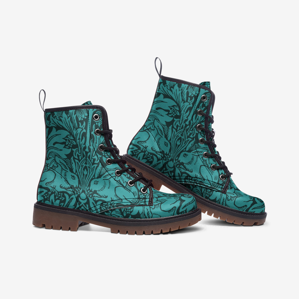 Vintage Pattern Design Casual Leather Lightweight boots MT