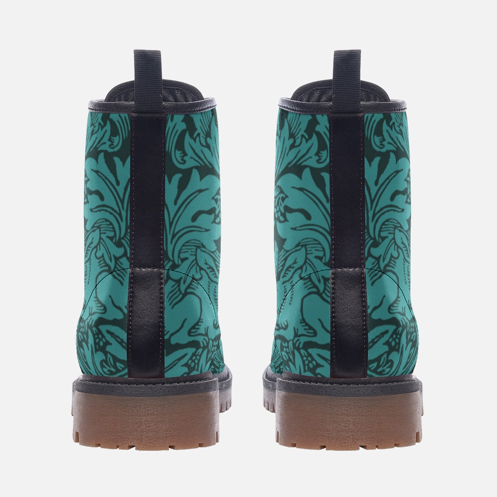 Vintage Pattern Design Casual Leather Lightweight boots MT