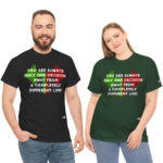 “One Decision Away” Motivational & Inspirational graphic T-Shirt